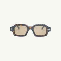 Lombia Erins Premium sunglasses in tortoise, front view