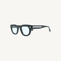 Lombia Londi optical frame in black, side view