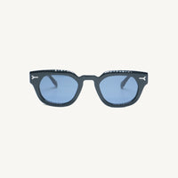 Lombia Londi sunglasses in black, front view