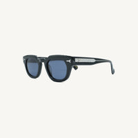 Lombia Londi sunglasses in black, side view