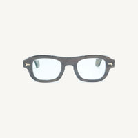 Lombia Manqoba optical frame in brown, front view