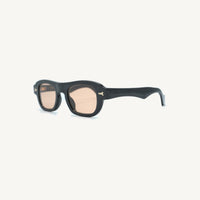 Lombia Manqoba sunglasses in black, side view