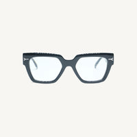 Lombia Michael optical frame in black, front view