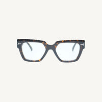 Lombia Michael optical frame in tortoise, front view