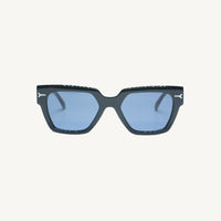 Lombia Michael sunglasses in black, front view
