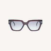 Lombia Michael sunglasses in red, front view