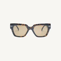 Lombia Michael sunglasses in tortoise, front view