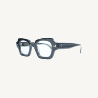 Lombia Ncedo Premium optical frame in grey, side view