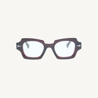Lombia Ncedo Premium optical frame in red, front view