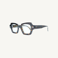 Lombia Ncedo Premium optical frame in tortoise, side view