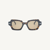 Lombia Ncedo Premium sunglasses in tortoise, front view