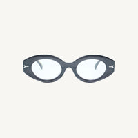 Lombia Okuhle optical frame in grey, front view