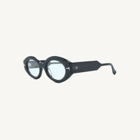 Lombia Okuhle optical frame in grey, side view