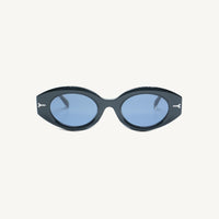 Lombia Okuhle sunglasses in black, front view