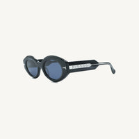 Lombia Okuhle sunglasses in black, side view