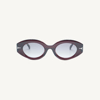 Lombia Okuhle sunglasses in red, front view