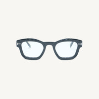 Lombia Ponido Premium optical frame in black, front view