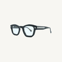 Lombia Ponido Premium optical frame in black, side view