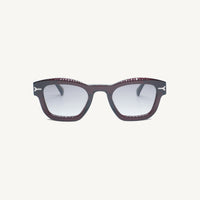 Lombia Ponido Premium sunglasses in red, front view