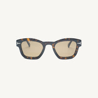 Lombia Ponido Premium sunglasses in tortoise, front view