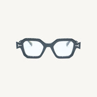 Lombia Pule optical frame in black, front view