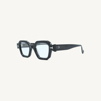 Lombia Pule optical frame in grey, side view