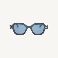 Lombia Pule sunglasses in grey, front view