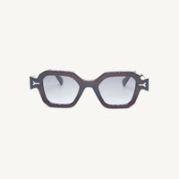 Lombia Pule sunglasses in red, side view