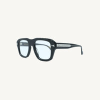 Lombia Wita optical frame in black, side view