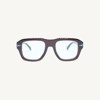 Lombia Wita optical frame in red, front view