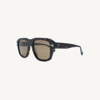 Lombia Wita sunglasses in tortoise, side view